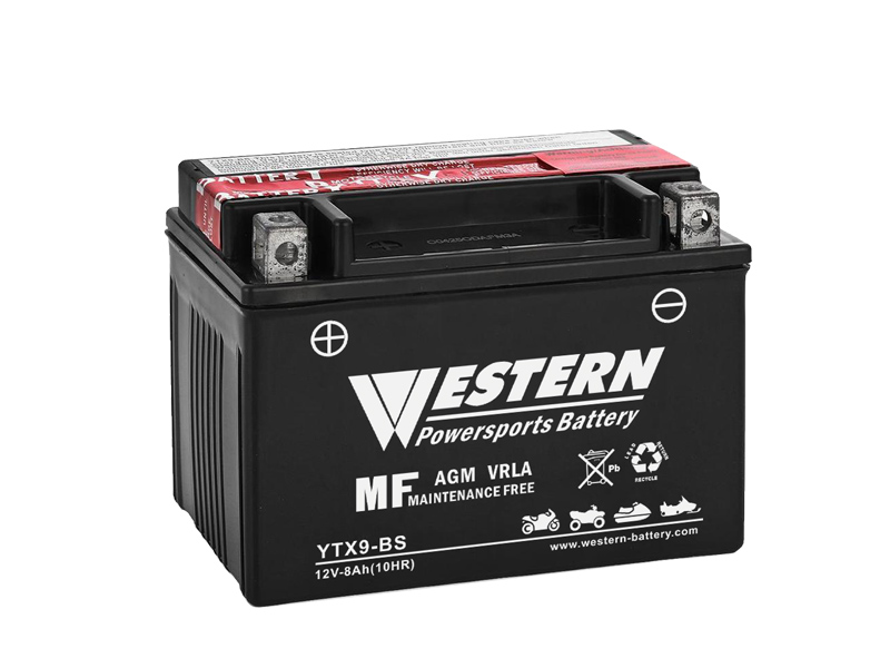 YTX9-BS MF Motorcycle Battery
