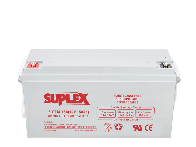 12V Gel Deep Cycle Solar Battery 150Ah