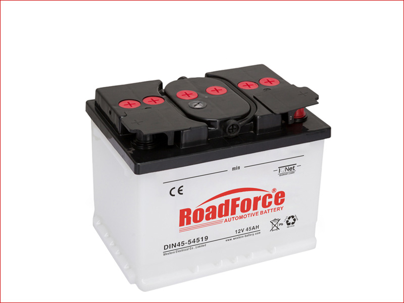 12V Dry Charged Car Battery 45Ah