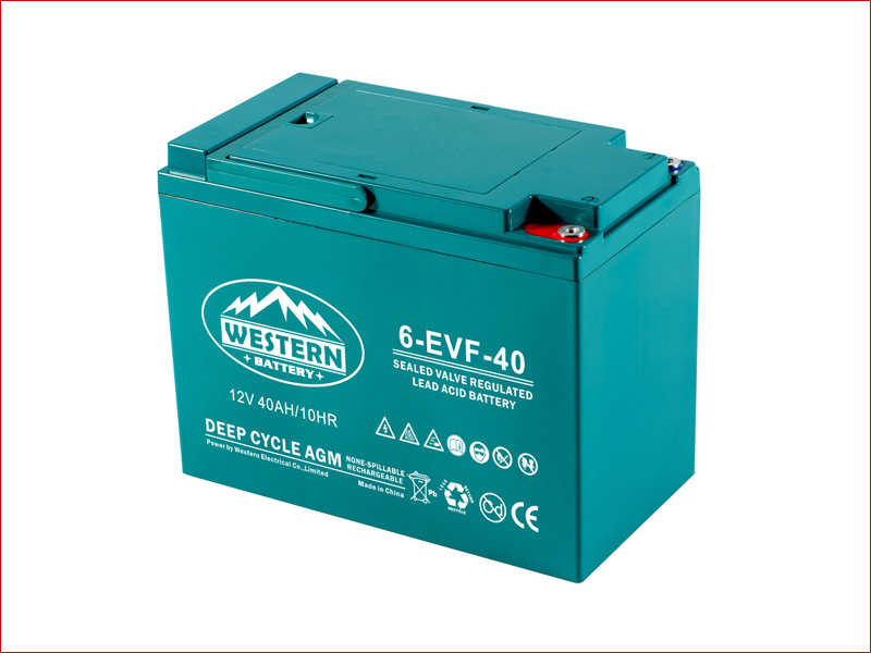 12V Electric Vehicle Battery 40Ah 