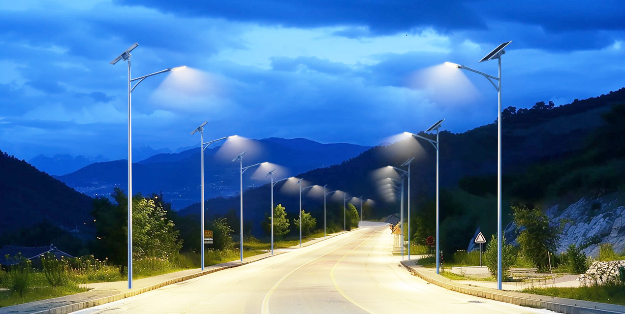 Solar street light batteries for outdoor lighting
